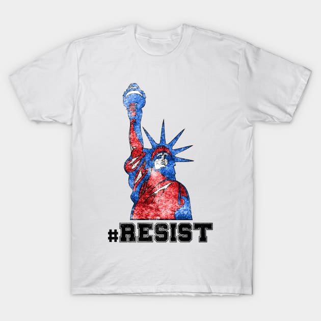Resist T-Shirt by Spilled Ink
